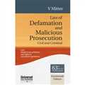 Law of Defamation and Malicious Prosecution (Civil and Criminal) - Mahavir Law House(MLH)