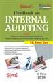 Handbook on INTERNAL AUDITING (with FREE Download of Practical Information) - Mahavir Law House(MLH)