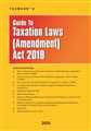 Guide To Taxation Laws (Amendment) Act 2019
 - Mahavir Law House(MLH)