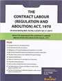 THE CONTRACT LABOUR (REGULATION AND ABOLITION) ACT, 1970 - Mahavir Law House(MLH)