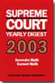 Supreme Court Yearly Digest 2003