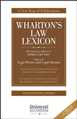 Law Lexicon (With Exhaustive Reference to Indian Case Law) with CD 