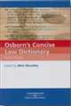 Osborn's Concise Law Dictionary - Mahavir Law House(MLH)