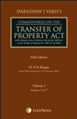 Darashaw Vakils Commentaries On The Transfer Of Property Act (Set of 2 Volumes)