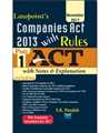 LAWPOINT'S COMPANIES ACT 2013 WITH RULES PART 1 ACT & PART 2 RULES WITH NOTES & EXPLANATION