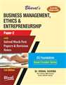 BUSINESS MANAGEMENT, ETHICS & ENTREPRENEURSHIP (For CS Foundation) (Paper 2) - Mahavir Law House(MLH)