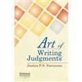 Art of Writing Judgments - Mahavir Law House(MLH)