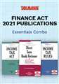 Taxmann’s ‘Essentials Combo’ for Direct Taxes | Income Tax Act, Income Tax Rules & Direct Taxes Ready Reckoner | Set of 3 Books | 2021 Edition
