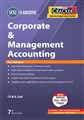 Corporate & Management Accounting (CMA