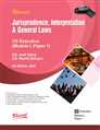 JURISPRUDENCE, INTERPRETATION & GENERAL LAWS [Module I, Paper 1]