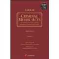Criminal Minor Acts–188 Important Acts & Rules with State Amendments, Comments and Case Notes ( Volume 2) - Mahavir Law House(MLH)