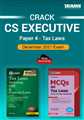 COMBO | CS Executive December 2021 Exams – Paper 4 | Tax Laws | CRACKER & MCQs | 2021 Edition | Set of 2 Books
