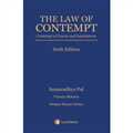 The Law of Contempt-Contempt of Courts and Legislatures - Mahavir Law House(MLH)
