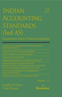 INDIAN ACCOUNTING STANDARDS ( Ind AS ) [ Set of 2 Volumes]