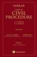 Sarkar Code of Civil Procedure (Set of 2 Volumes)
