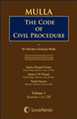 Mulla’s The Code of Civil Procedure (Set of 3 Volumes)